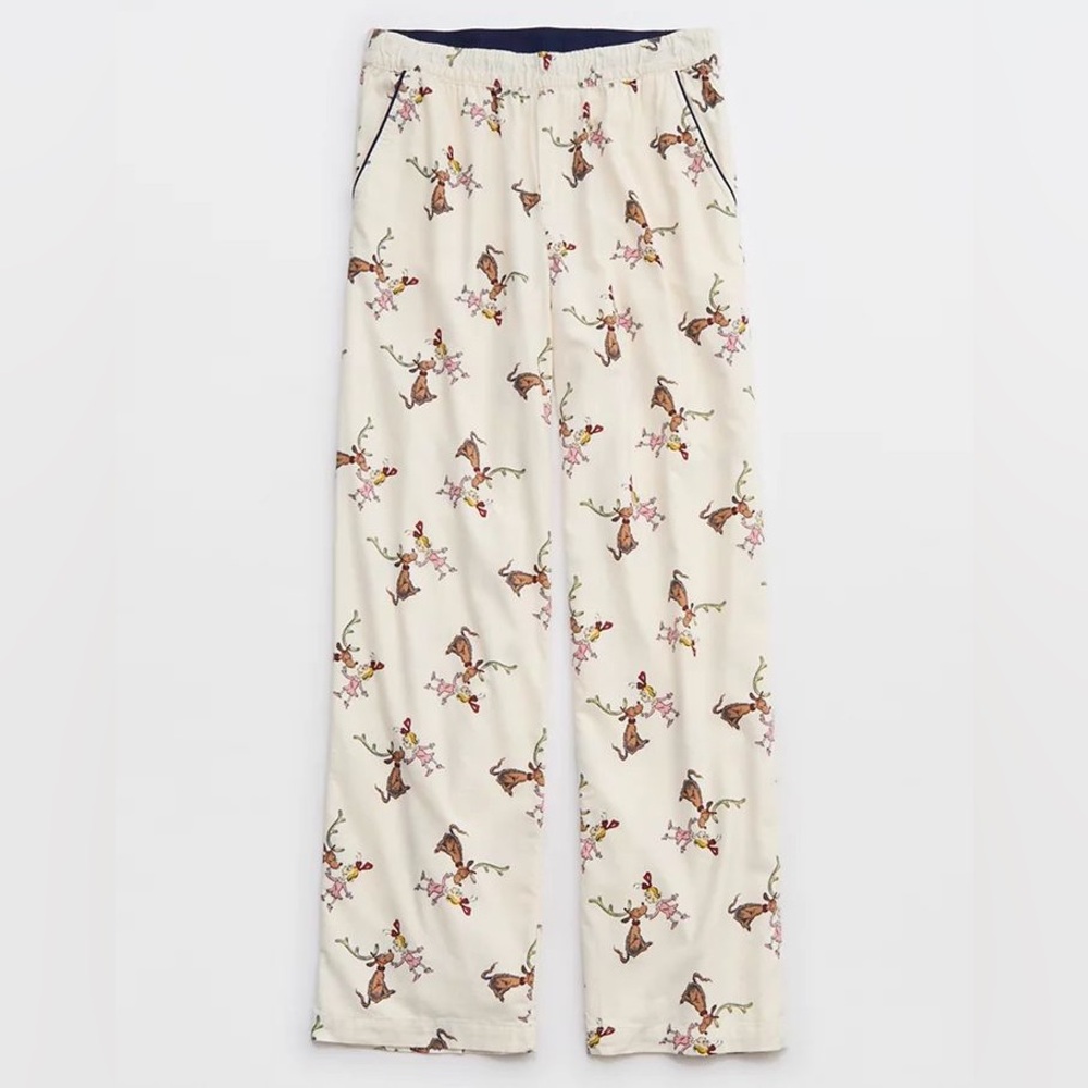 Aerie Holidays Cindy Lou Skater Pants - XS Long